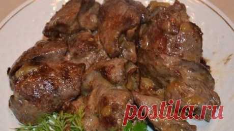 Вкусная и нежная говяжья печень. Рецепт моей свекрови