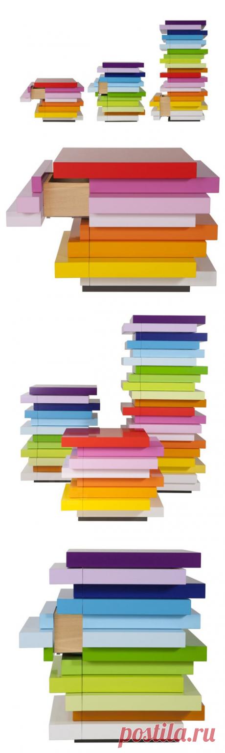 Стопка книг? Не угадали! Тумбочка! | Pro Handmade