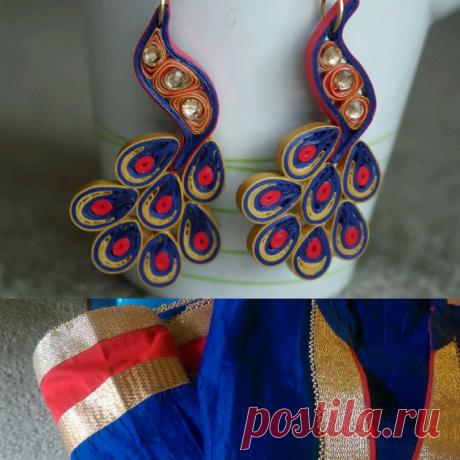 Mother's Day Quilling Card от SreeQuilling на Etsy