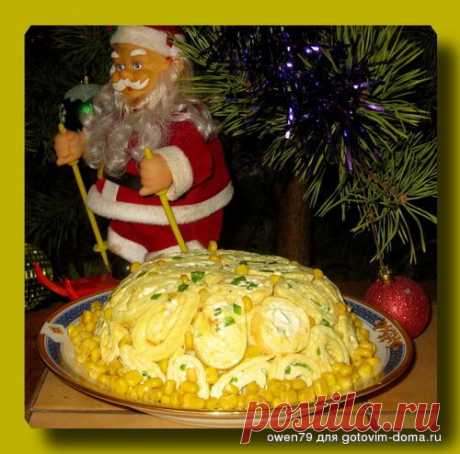 Салат &quot;Кружевница&quot; • Салаты мясные