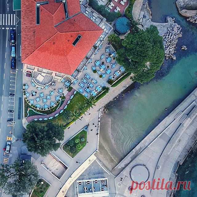 🇭🇷Opatija, city detail
.
#aerialphotography #djimavicpro #architecture #adriaticsea #kvarnerbay