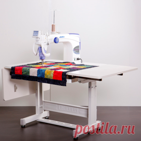 Juki TL-2200QVP-S Long Arm Quilting Machine with Sit Down Table