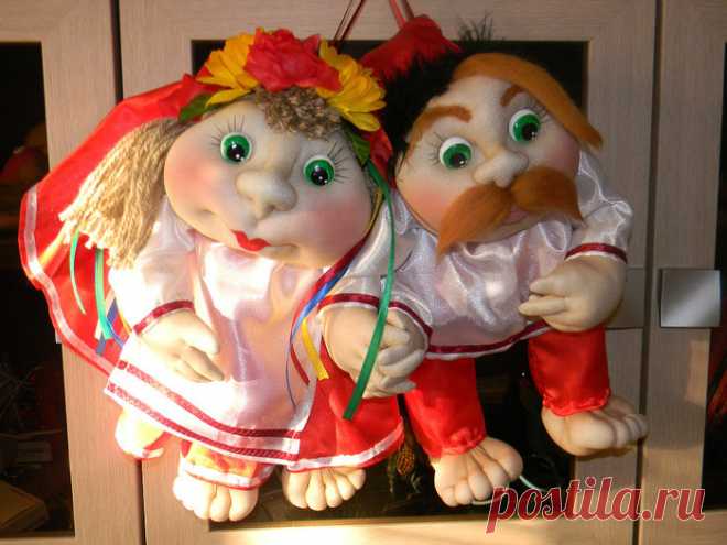 Скульптурная текстильная кукла своими руками