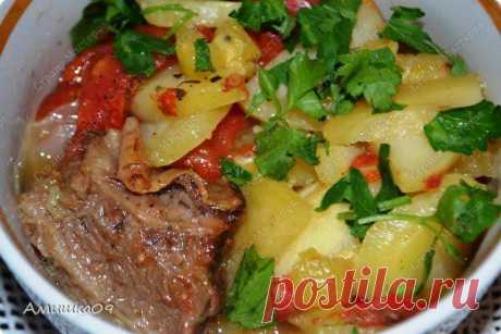 ДАМЛАМА с говяжьими ребрышками. Вкусный рецепт.