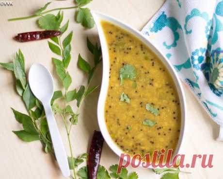 Instant Pot Amti Dal | Maharashtrian Style Dal A simple and comforting maharashtrian style amti dal prepared with toor dal and goda masala in instant pot.
