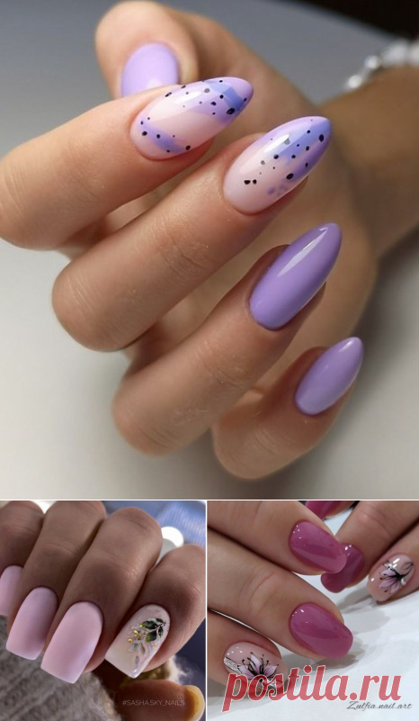 Идеи нежного маникюра — в мечтах о теплом лете