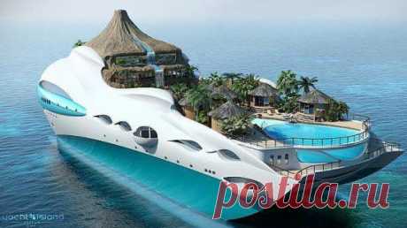 Встречу одноклассников было решено организовать на яхте двоечника Сережи.