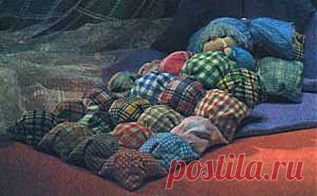 Озорные лоскутки - сайт о Kroykirе и лоскутному шитью - Пуфики