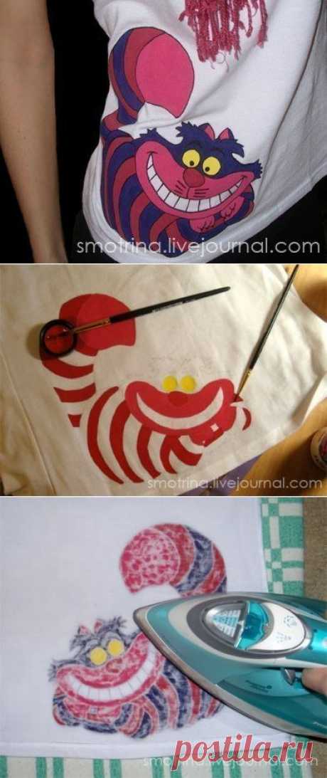 Как рисовать на одежде