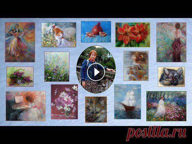 Людмила Шапран. Картины из шерсти. Шерстяная акварель. Представляю вам призера праздничного тура творческого конкурса "Handmade" - "Новый год" в категории "Картины" – Людмилу ...