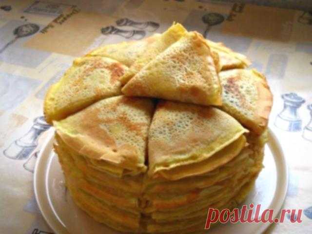 Вкуснейшие блины без яиц и молока: получаются мягусенькими и тонюсенькими! В жизни бы не подумала, что они постные.