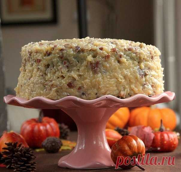 Немецкий шоколадный торт - король праздничного стола! | Четыре вкуса