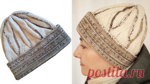 Оригинальная шапка бини. Мастер-класс. | Ажурные фантазии | Дзен