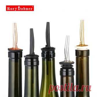 4 шт. Нержавеющая сталь Виски Ликер масла бутылки вина Pourer Кепки Носик Пробка рот диспенсер бармен бар вечерние аксессуары G940 купить на AliExpress