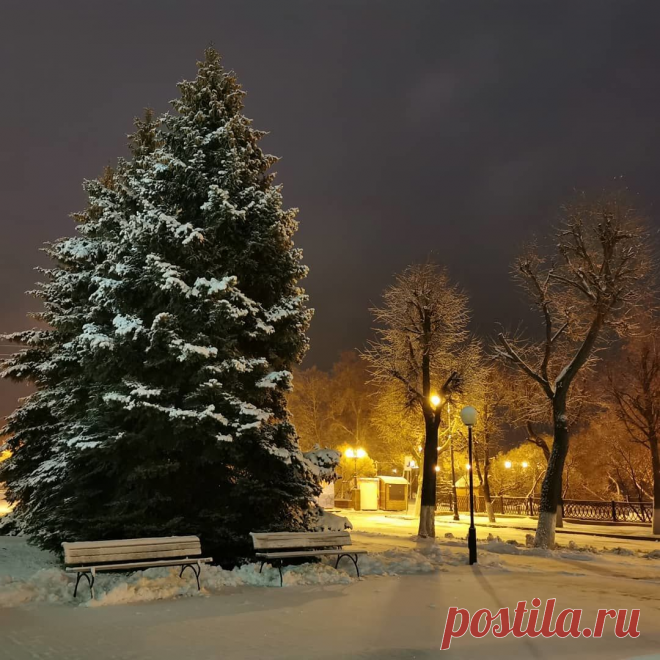 Ульяновск в снегу
