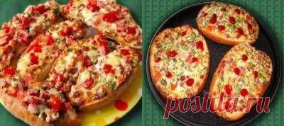 ОЧЕНЬ БЫСТРЫЕ ВКУСНЫЕ горячие бутеры