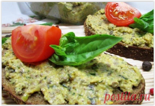 Кабачковая намазка на хлеб - быстрая и вкусная закуска от которой муж и я в восторге! - Ваши любимые рецепты - медиаплатформа МирТесен