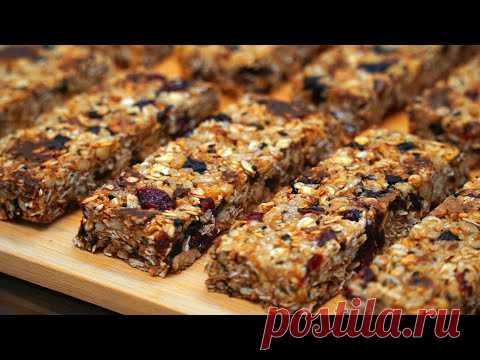 Духовка больше не нужна! Невероятно вкусные овсяные батончики | Кулинарим с Таней