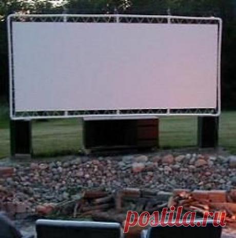 Бесплатные планы и фотографии проектов ПВХ трубы. кинотеатр, на открытом воздухе | ПВХ