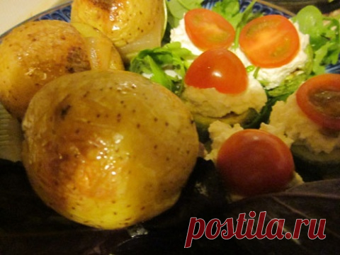 ЗАКУСОЧНЫЕ КАБАЧКИ И РУМЯНАЯ КАРТОШКА
