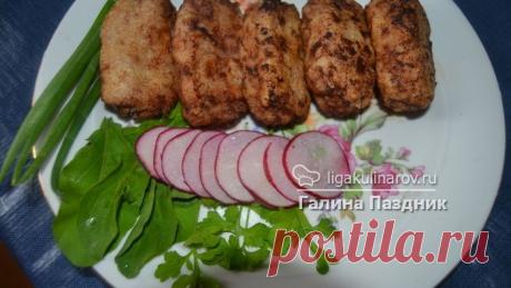 Пошаговый рецепт с фото котлет из говядины и свинины с творогом от Лиги Кулинаров.