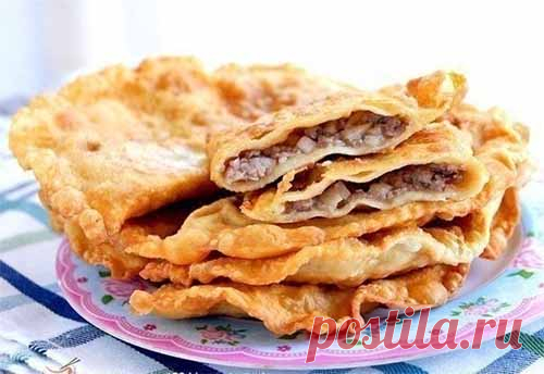 Чебуреки на кефире