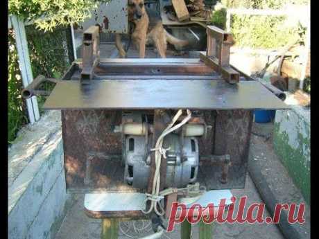 Простая шлакоблочная машина с вибратором своими - Видео
