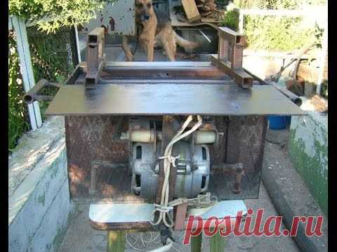 Простая шлакоблочная машина с вибратором своими - Видео