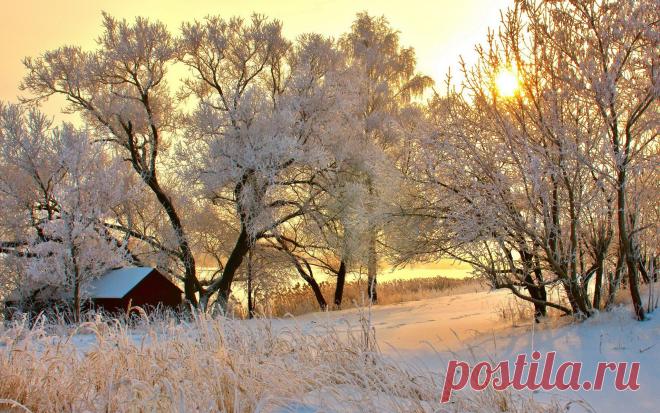 КРАСИВЫЙ ЗИМНИЙ ПЕЙЗАЖ. - 19 фото. Фотографии Valeri Denisov.