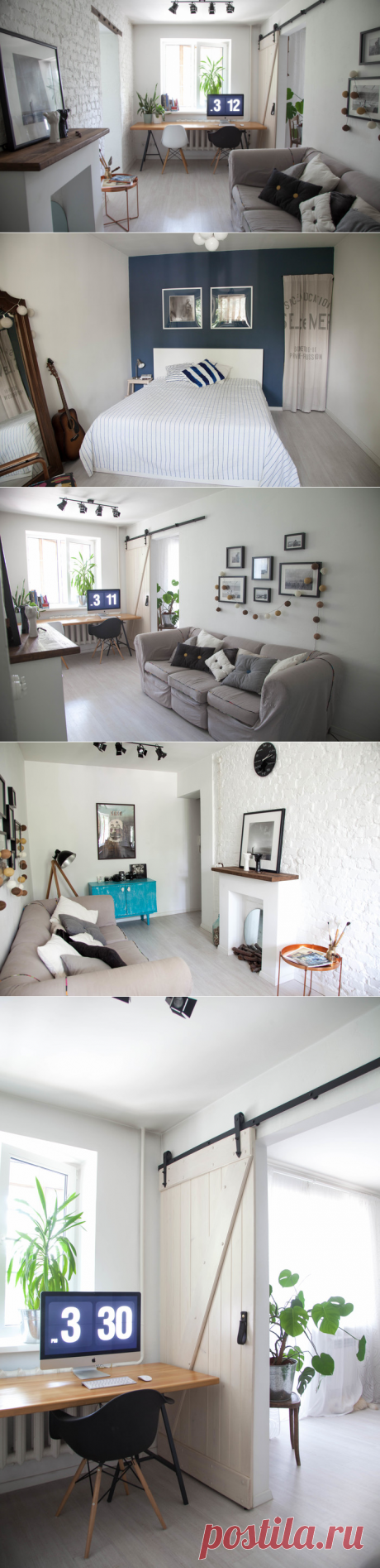 Маленькая хрущевка в Алма-Ате : &quot;Вдохновлённая Скандинавией&quot;