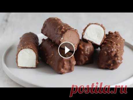 Домашние творожные сырки Ӏ Просто и вкусно! Привет, друзья! Сегодня делюсь рецептом приготовления очень вкусных, нежных творожных сырков в шоколадной глазури &quot;Роше&quot;. ⠀ Процесс приготов...