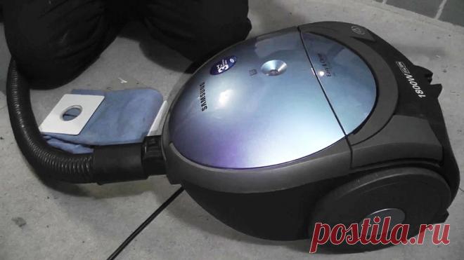 Как увеличить тягу пылесоса с мешком Пылесосы фирмы Samsung широко распространены. Они неплохо справляются со своим предназначением и при этом не слишком дорогие. Как известно, в массовом производстве придерживаются принципа: отличное – враг хорошего. Конечно, можно пойти по пути повышения конструктивного совершенствования, но это