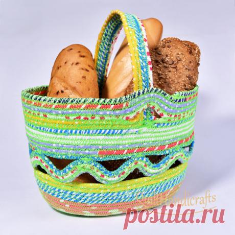 large Easter Basket Hand Great for kids by QuiltHandicrafts