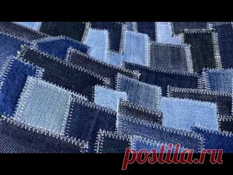 Сшиваем все подряд и получаем эксклюзив! DIY Denim!