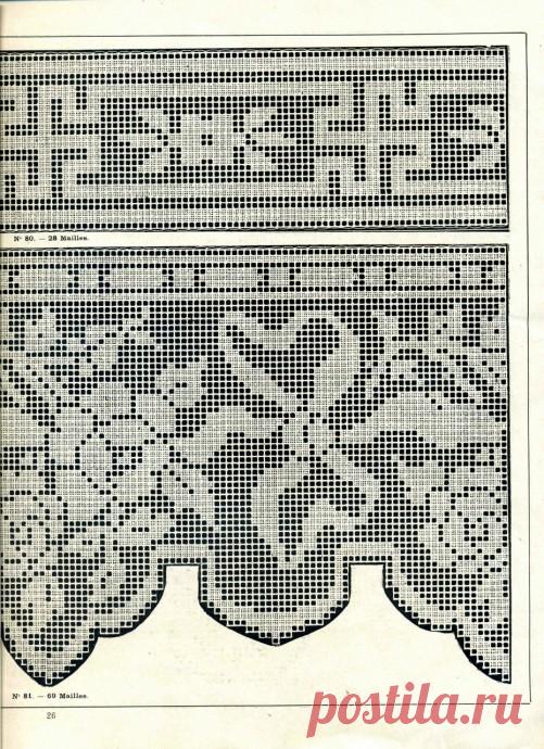 Филейное вязание из категории Интересные идеи – Вязаные идеи, идеи для вязания