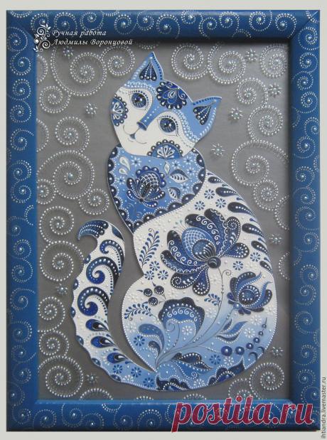 Панно Кошка Василина Витражная роспись по стеклу Авторская работа – купить в интернет-магазине на Ярмарке Мастеров с доставкой Панно Кошка Василина Витражная роспись по стеклу Авторская работа - купить или заказать в интернет-магазине на Ярмарке Мастеров | Ну как назвать эту очаровательную&hellip;