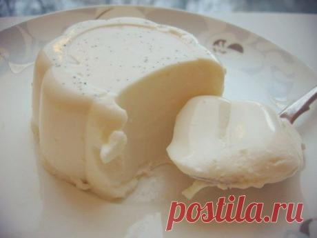 ванильная панна-котта - рецепт, ингридиенты и фотографии