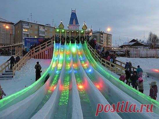 Вот это горки! г. Иркутск!