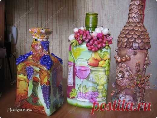 Сказочные домики из бутылки и соленого теста