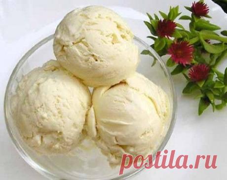 Домашнее ванильное мороженое | Домашняя кулинария