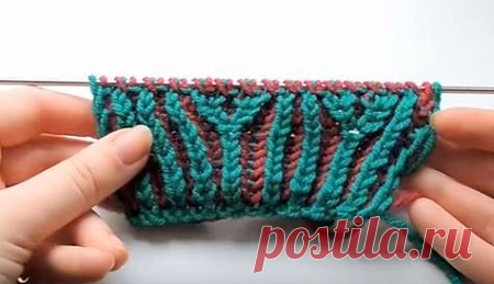 Вязание в технике бриошь (Brioche Stitch)