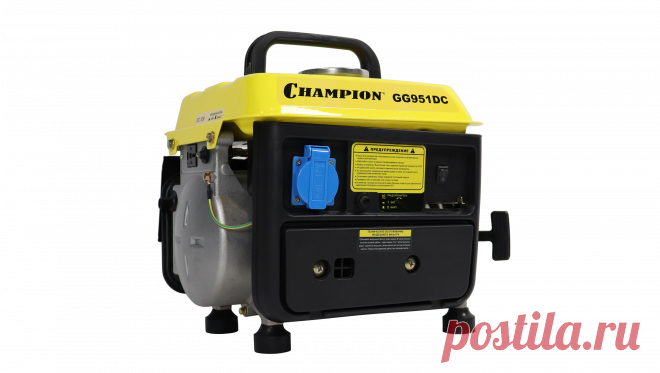 Генератор бензиновый CHAMPION GG951DC видео, характеристики,   магазины - CHAMPIONtool
