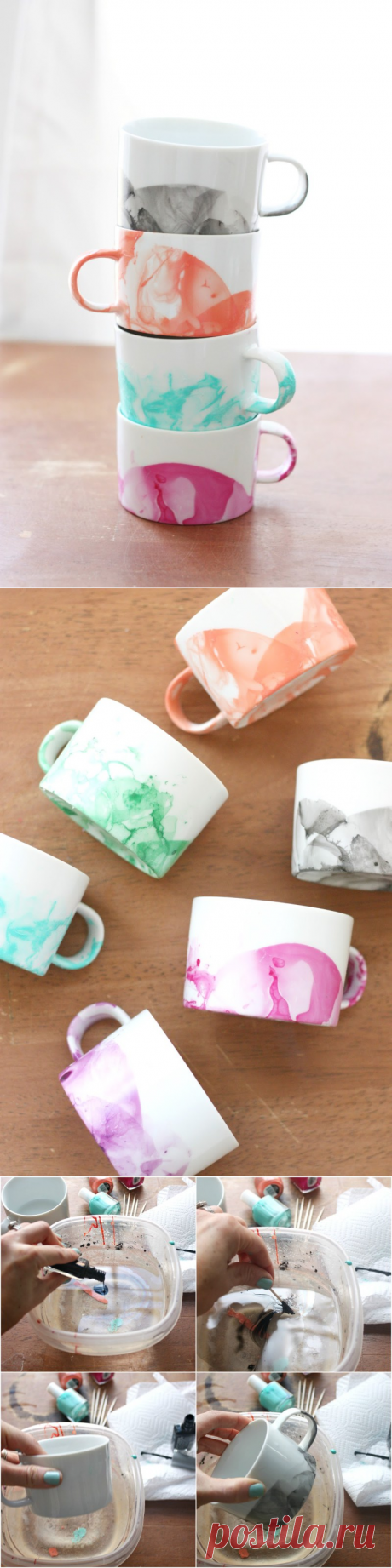 DIY Nail Polish Marbling - The Pretty Life Girls