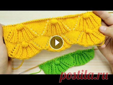 Ажурные узоры спицами / Невероятно красивый и очень простой ажурный УЗОР РАКУШКИ спицами / МК В данном мастер классе мы свяжем красивый ажурный узор спицами на удивление невероятно простой. Полотно получается легким и объемным. Подписывайтесь н...