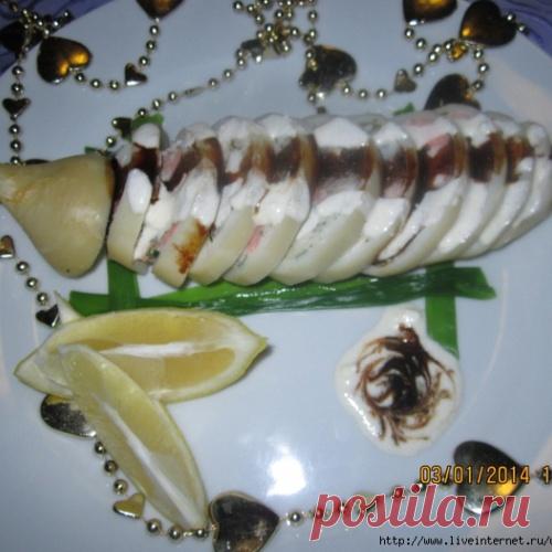 Фаршированный кальмар