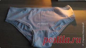 МК как сшить трусики только на швейной машине + выкройки | Страна Мастеров