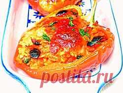 Перец, фаршированный сыром - Овощи - Только кулинария - Сборник - Познавательный Интернет-журнал "Умеха - мир самоделок"