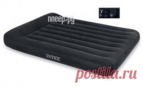 Intex Full Pillow Rest + насос 66780 - купить надувной матрас Интекс по лучшей цене в Плеер.ру.