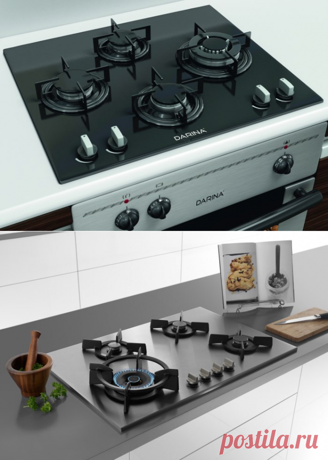 Газовые варочные панели: комбинированные, домино и другие