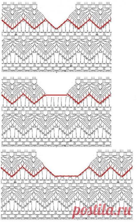 Прекрасное летнее платье крючком / Вязание крючком / Женская одежда крючком. Схемы.